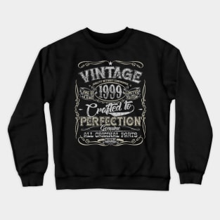 Classic 21st birthday giffor men women Vintage 1999 Crewneck Sweatshirt